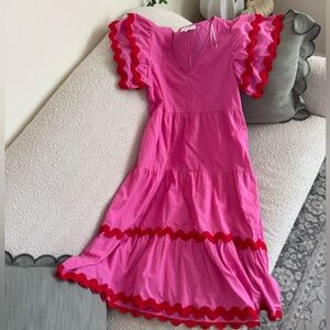 white closet pink dress Sydneys Closet JK2517 Dress